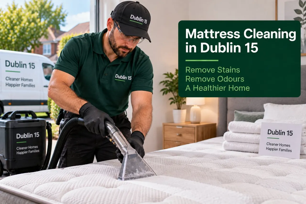 Illustrative image for mattress cleaning enquiries in Dublin 15